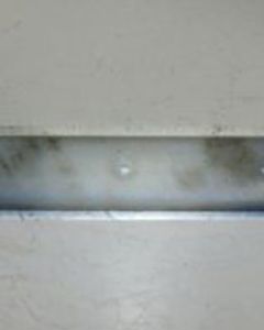 GUIDE,SCRAPER,UHMW,PT-D  (2.38"HIx15.88"Lx .63"THK NOMINAL)